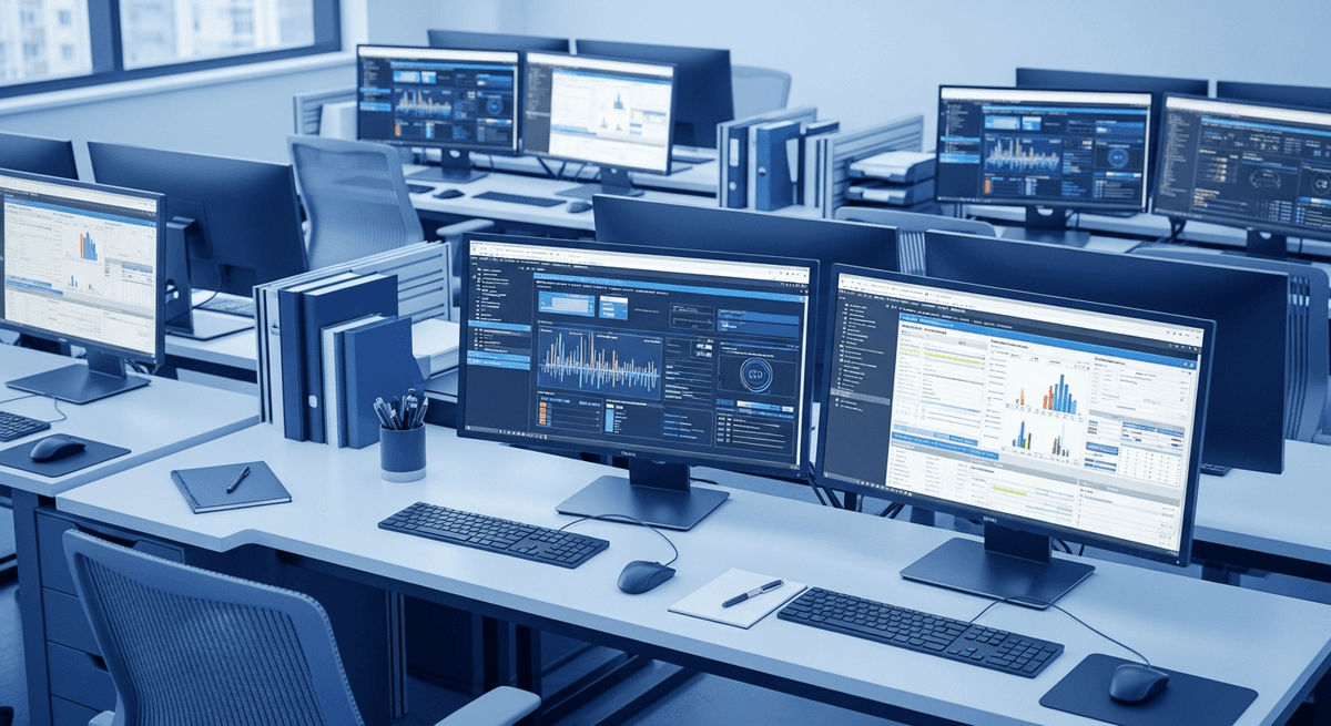 Quality assurance testing laboratory with automation dashboards